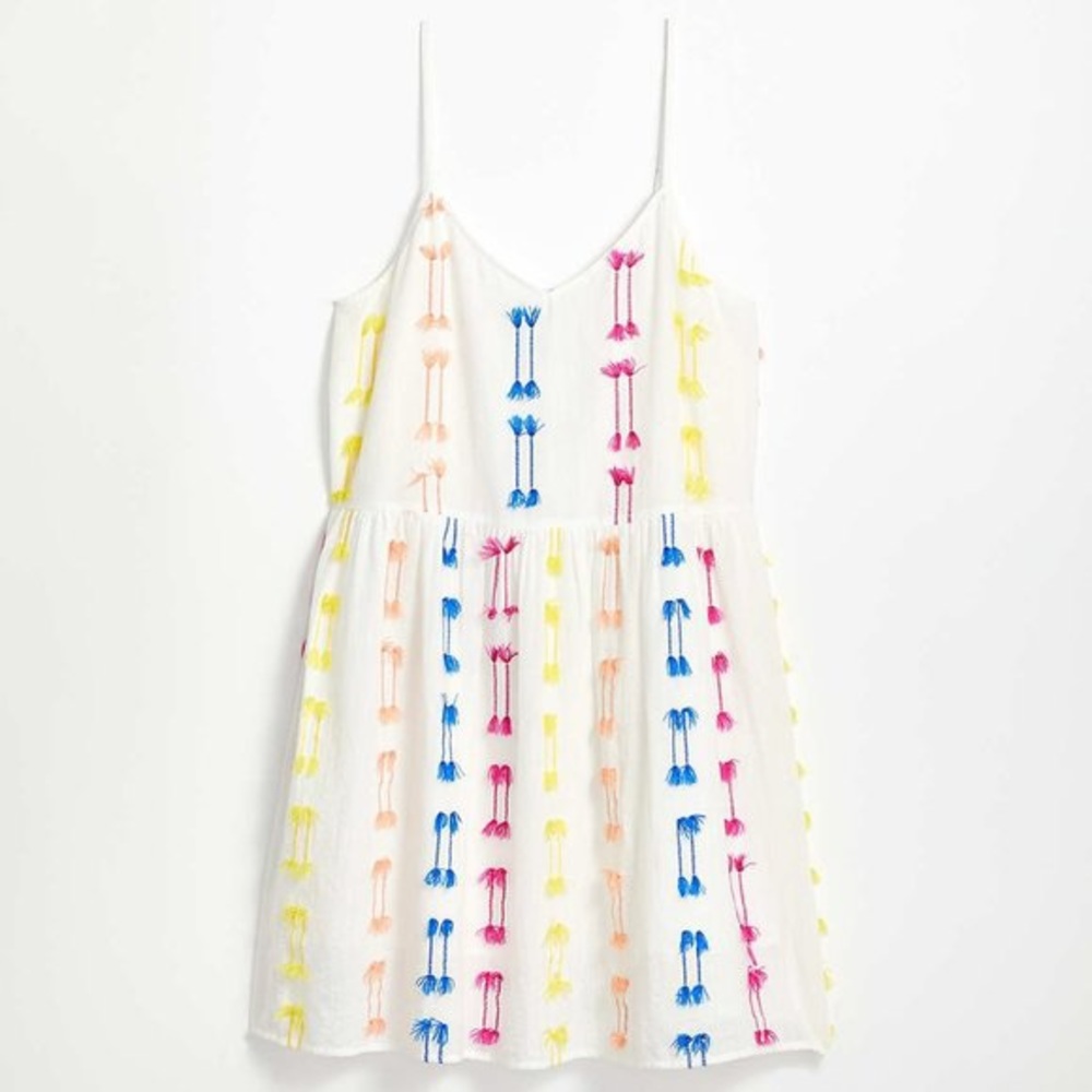 NWT Loft Fiesta Cami Rainbow Dress 🌈